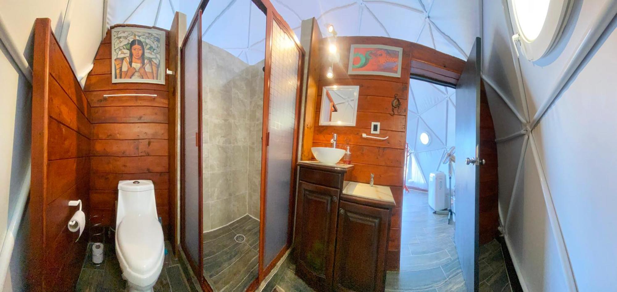 El Gato Glamping con vista a prismas basálticos Huasca de Ocampo Exterior foto
