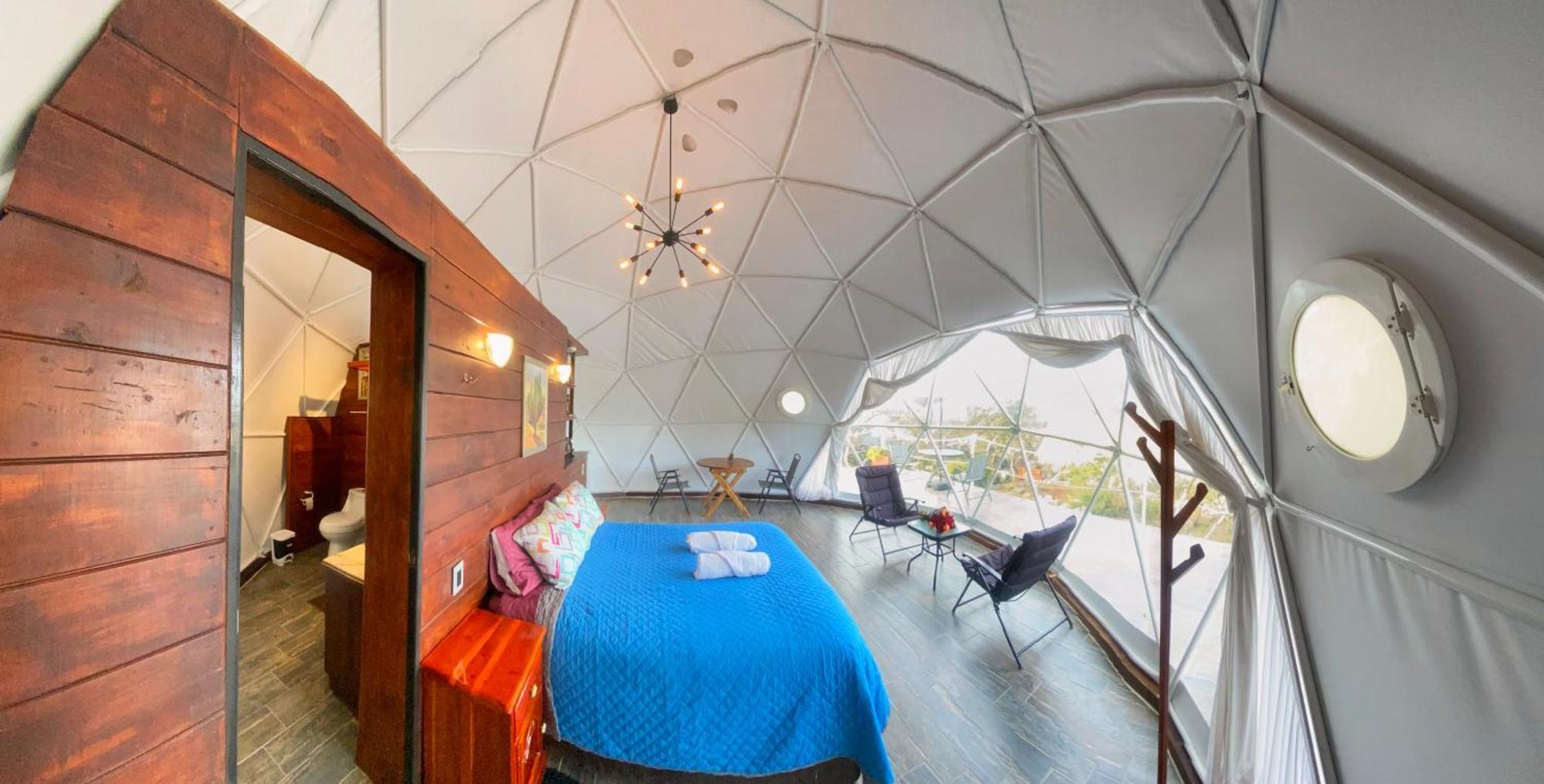 El Gato Glamping con vista a prismas basálticos Huasca de Ocampo Exterior foto
