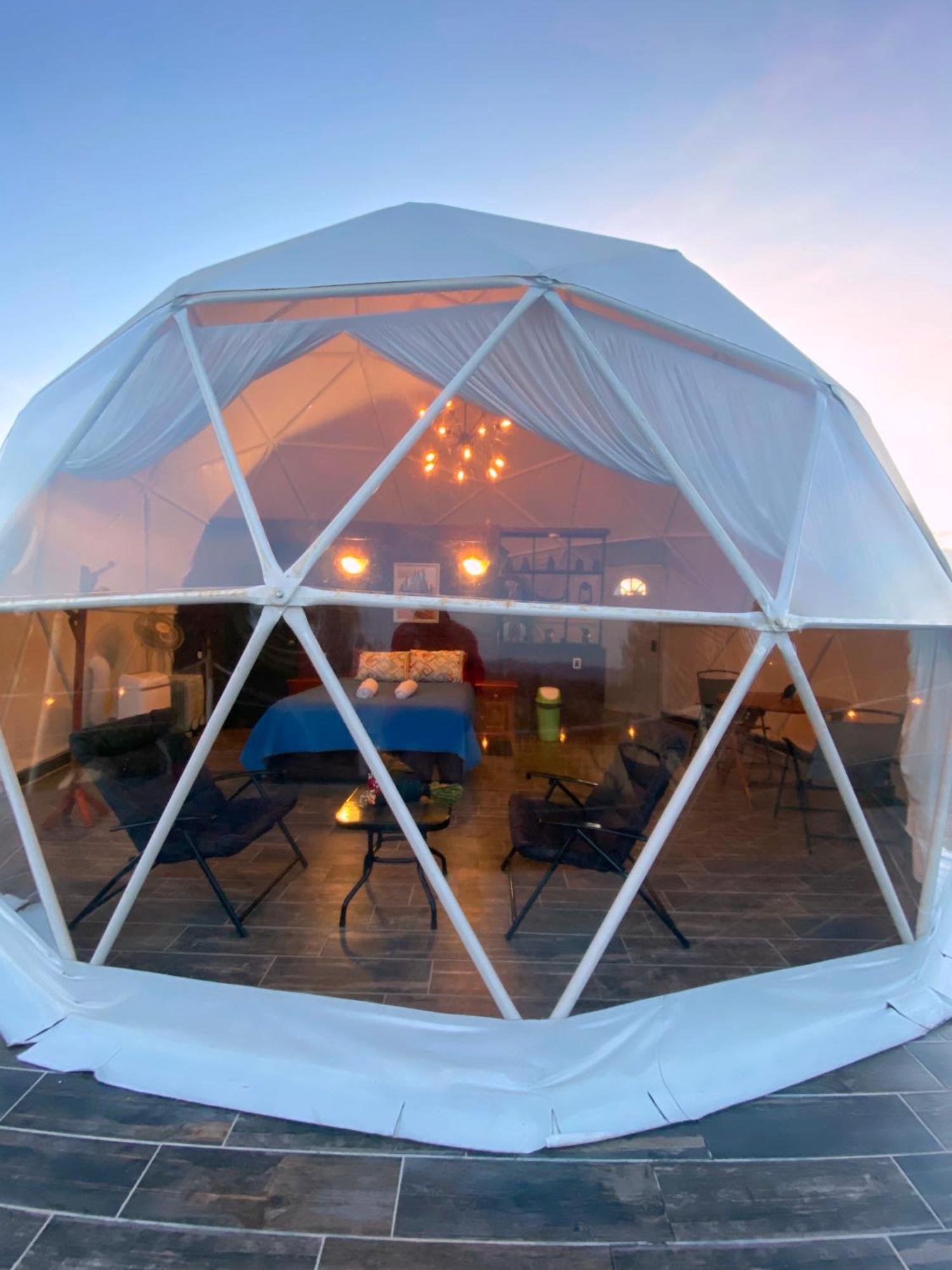 El Gato Glamping con vista a prismas basálticos Huasca de Ocampo Exterior foto