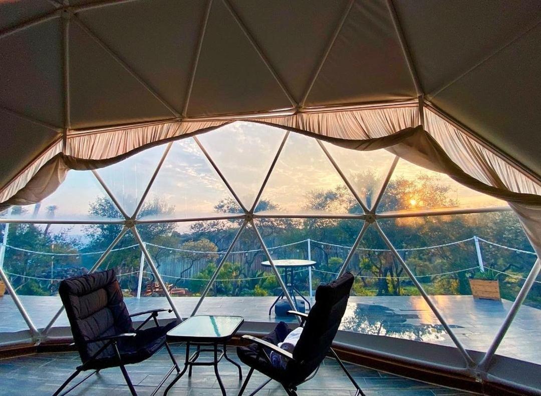 El Gato Glamping con vista a prismas basálticos Huasca de Ocampo Exterior foto
