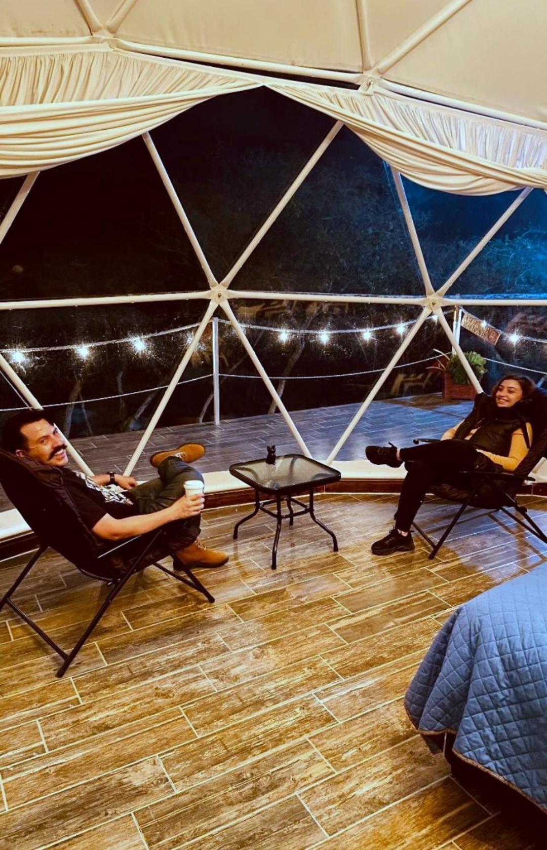 El Gato Glamping con vista a prismas basálticos Huasca de Ocampo Exterior foto