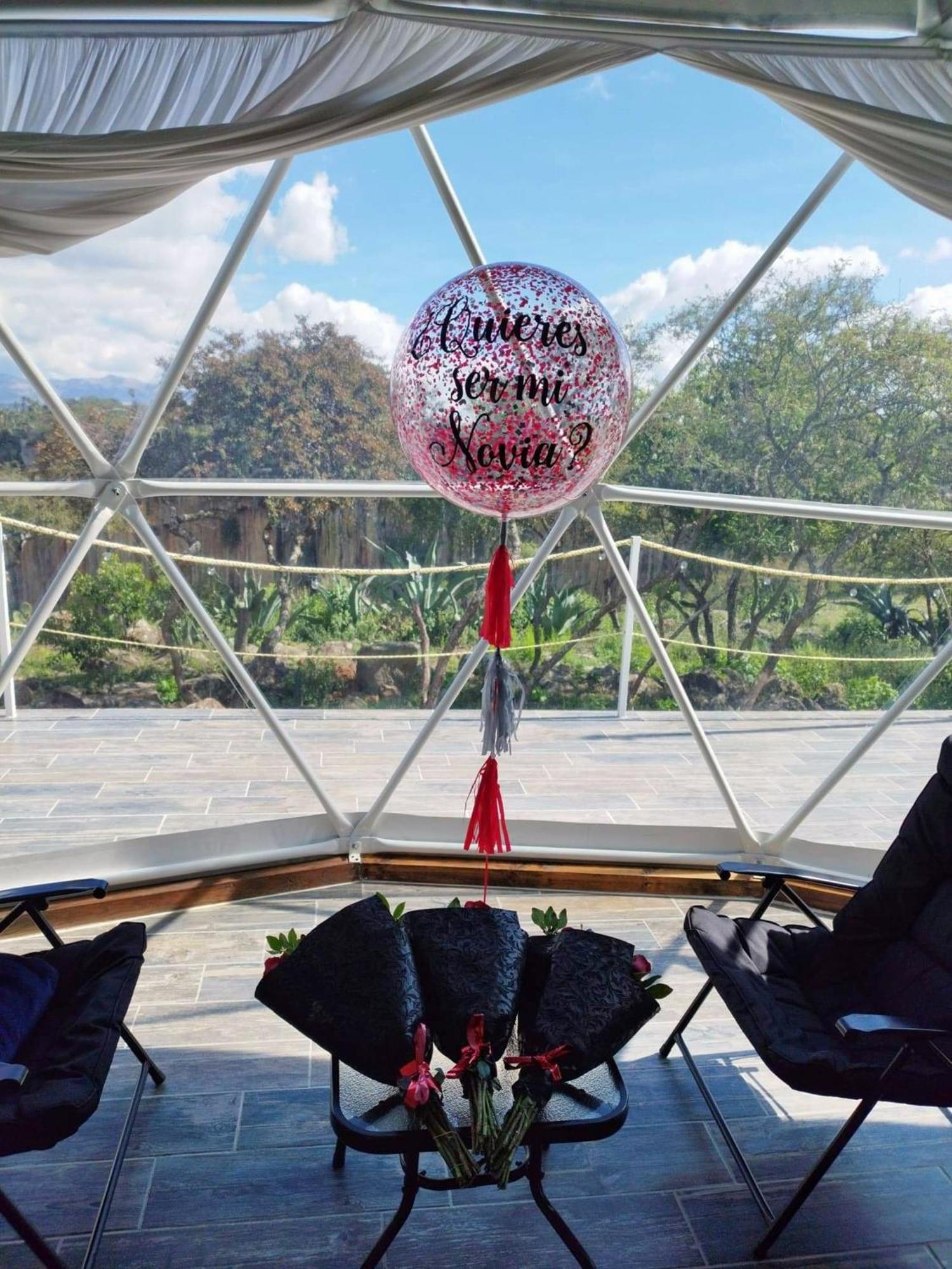 El Gato Glamping con vista a prismas basálticos Huasca de Ocampo Exterior foto